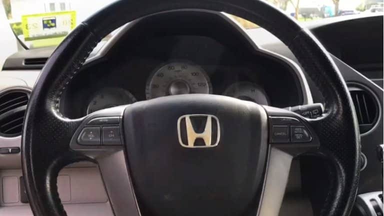 Honda Steering Wheel Emblem Peeling