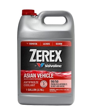 Honda Type 2 coolant vs Zerex